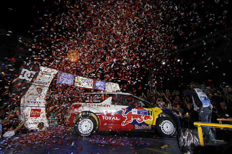 Sebastian Loeb – Citroen DS3 WRC.